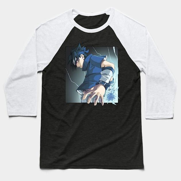 SASUKE-1 Baseball T-Shirt by Beatlo